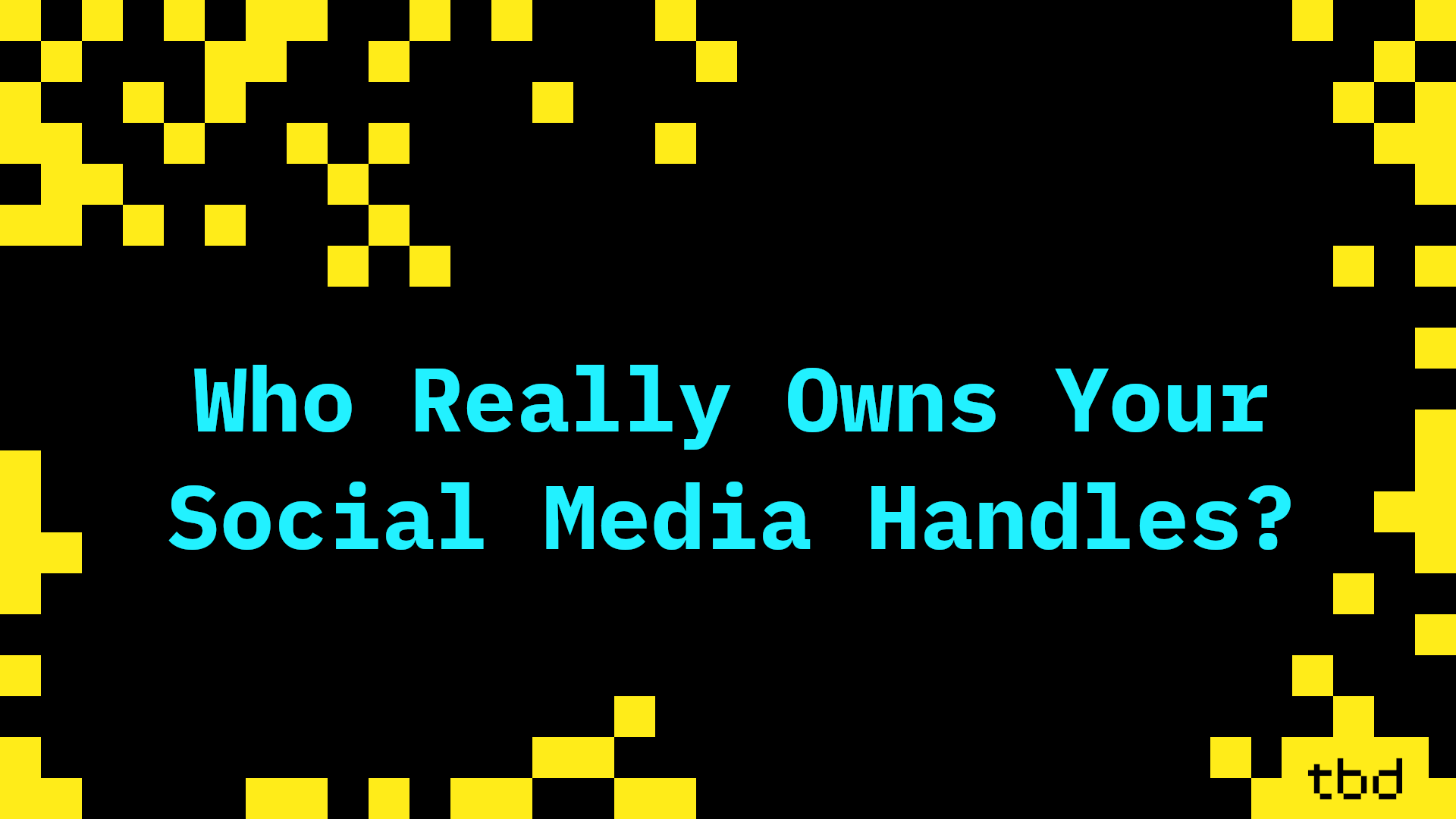 Who really owns your social media handles?