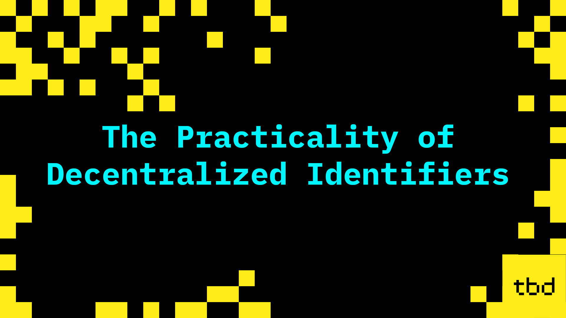 The Practicality of Decentralized Identifiers